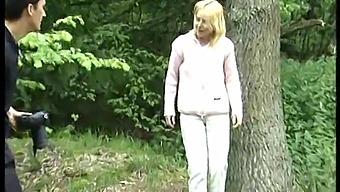 Amateur German Teen With Blonde Hair Picked Up In Public