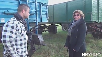 Older German Lady Enjoys Younger Men With Big Cocks