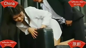 Asian Model Indulges In Footjob And Fingering In China