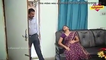 Desi Wife Gets A Massage From Her Husband'S Friend