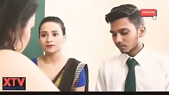 Indian Coed Gets A Sensual Massage And Anal From Her Teacher