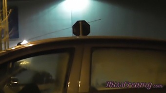 A Threesome In A Public Parking Lot With A Stranger And My Wife - Misscreamy