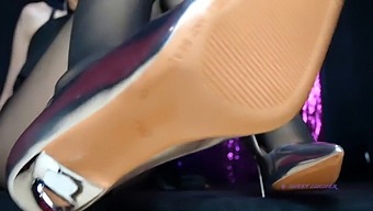 Mistress Rebecca Diamante Humiliates Sub With Foot Worship And Licking