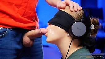 Verified Couple'S Fetish Video: Tasteful Blindfolding And A Sweet Surprise With Xsanyany