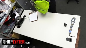 A Teenage Girl Who Is On The Run And Steals Things Accidentally Encounters A Harsh Mall Officer Who Performs A Cavity Search On Her Virgin Pussy