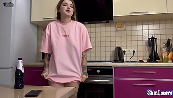 Two Guys And A Head Mistress In A Russian-Themed Cheating And Anal Porn Video