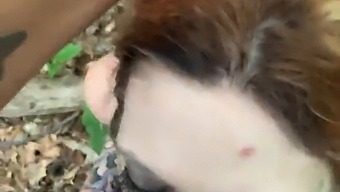 Amateur Couple Caught In The Woods While She Pleads For Hardcore Doggystyle Sex