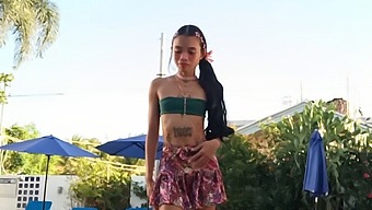 A Petite Princess Encounters A Monstrous Attacker In This Intense Homemade Video