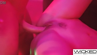Experience A Steamy Threesome With Alexis Tae And Seth Gamble In This Naughty Video