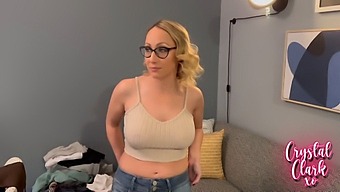 Beautiful College Student With Natural Large Breasts Meets Her Stepmother.